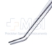DeBakey Vascular Forceps, Angled, 2mm Jaw, Overall Length 12" (305mm) - 29-18300