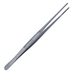 DeBakey Vascular Tissue Forceps, 2.7mm Tip, Overall length 9-1/4" (235mm) 