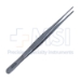 DeBakey Vascular Tissue Forceps, Straight, 1.6mm Wide Tapered Atraumatic Serrated Jaws, Overall Length 7" (178mm) - 29-10180