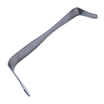 Deaver Retractor, Straight Blade, Angled 90 Degrees, 1" (25mm) Blade Width, Overall Length 9" (228mm) 
