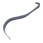 Deaver Retractor, 1" Blade, Standard Handle, Overall Length 9" (300mm) 