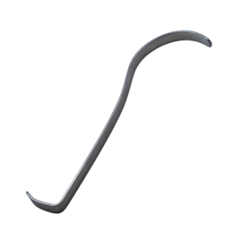 Deaver Retractor, Pediatric, Double Ended, 10mm Wide, Overall Length 6-3/4" (170mm) 