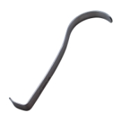 Deaver Retractor, Pediatric, Double Ended, 12mm Wide, Overall Length 6-3/4" (170mm) 