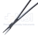 DeBakey Needle Holder, Delicate, Ring Handles, Straight DCG Jaws, Overall Length 8" (200mm) - 38-9217-20BX