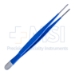 Debakey Vascular Tissue Forceps, Insulated, Atraumatic, 2mm Jaw, Overall Length 7" (178mm) - 29-12180-I