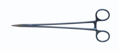Debakey Titanium Ring Handled Needle Holder Straight 10” DD 