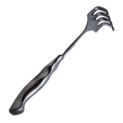 Rake Retractor, Deep, 4 Prongs, Blunt, 2-1/4" x 1-1/2", Ergonomic Handle, Overall Length 10-1/2" (270mm) 