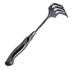 Rake Retractor, Deep, 4 Prongs, Blunt, 2-1/4" x 2", Ergonomic Handle, Overall Length 10-1/2" (270mm) 
