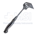 Deep Rake Retractor, 4 Prongs, Blunt, 2-1/4" Wide x 3-1/2" Deep, Ergonomic Handle, Overall Length 10-1/2" (270mm) - E2296