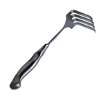 Deep Rake Retractor, 4 Prongs, Blunt, 2-1/4" Wide x 3" Deep, Ergonomic Handle, Overall Length 10-1/2" (270mm) 