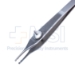 Derlacki Ossicle Holding Clamp, 1mm Teeth, 1.5mm x 4mm Vertical Groove, 1.5mm x 2mm Horizontal Groove, Thumbscrew, Overall Length 4.8" (123mm) - 114-2813-08