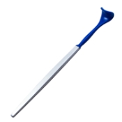 Desmarres Lid Retractor, Insulated, Size 2, 15mm Wide Retractor Blade, Flat Handle, Matte Finish, Overall Length 5-1/2"(140mm) 