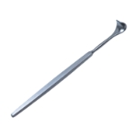 Desmarres Lid Retractor, Size 0, 11mm Wide Retractor Blade, Flat Handle, Matte Finish, Overall Length 5-1/2"(140mm) K1-8200,E0980,08-52001,5246E,K1-8200,08-52001,E0980