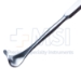 Desmarres Lid Retractor, Size 1, 13mm Wide Retractor Blade, Flat Handle, Matte Finish, Overall Length 5-1/2"(140mm) - 5-1092