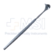 Desmarres Lid Retractor, Size 2, 15mm Wide Retractor Blade, Flat Handle, Matte Finish, Overall Length 5-1/2"(140mm) - 5-1093