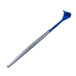 Desmarres Lid Retractor, Insulated, Size 3, 17mm Wide Retractor Blade, Flat Handle, Matte Finish, Overall Length 5-1/2"(140mm) 