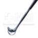 Desmarres Lid Retractor, Size 3, 17mm Wide Retractor Blade, Flat Handle, Matte Finish, Overall Length 5-1/2"(140mm) - 5-1094