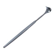 Desmarres Lid Retractor, Size 3, 17mm Wide Retractor Blade, Flat Handle, Matte Finish, Overall Length 5-1/2"(140mm) E0983,K1-8230,5249E,K1-8230,E0983