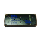 Diamond Knife Tray, Two Slot, Base, Lid, Two Bars, 2.5" x 6" x 0.75" (6.4mm x 15.2mm x 1.9mm) 