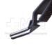 Diethrich Micro Bulldog Clamp Forceps, 12mm Angled Jaw, Closing Pressure 180g - 431283J