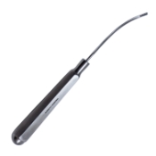 Dingman Otoabrader, Curved Right, 10 Fine Teeth Set Over A Distance Of 5mm, Overall Length 6" (155mm) 