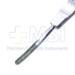 Dolwick Rasp, Curved Forward, Down Cut, Concaved, Head 1" x 3/8", Thin Handle, Overall Length 6" (152mm) - 4181-12-7625