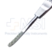 Dolwick Rasp, Down Cut, Curved Forward, 1" x 3/8" Head, Thin Handle, Overall Length 6" (152mm) - 4181-12-7627