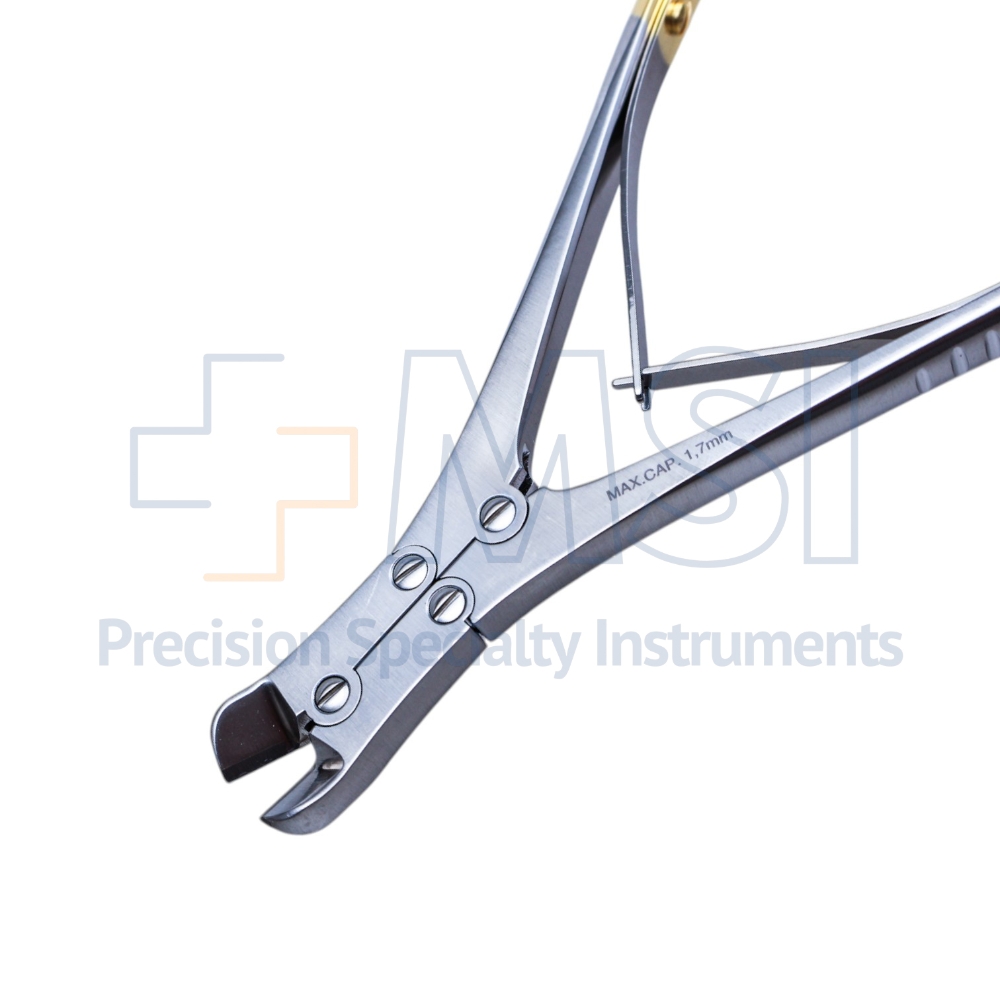 - Wire Cutter, TC, Angled Jaw, Double Action, Side Cutting, Maximum ...