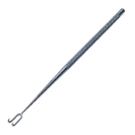 Double Prong Micro Hook, Sharp, 5mm Spread, Overall Length 5-5/8" (143mm) 