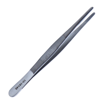 Dressing Forceps, Cross Serrated Jaw, Overall Length 5-1/2" (140mm) 