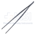 Dressing Forceps, Serrated, Overall Length 10" (254mm) - 1921-3418BX