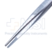 Dressing Forceps, Narrow, Serrated Jaws, Overall Length 5-1/2" (140mm) - 10-12145