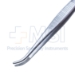 Dressing Forceps, Narrow,Curved, Serrated Jaws, Overall Length 6-1/4" (159mm) - 10-13160