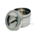 Dressing Jaw, 5/16 Quart, Slip Over Cover, Seamless Design, Recessed Lid Handle, Dimensions 4-1/8" x 2-1/4" - 0J
