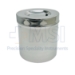 Dressing Jar, 1-7/8 Quart, Slip-Over Cover, Seamless Design, Recessed Lid Handle, Dimensions 4-7/8" x 6-1/4" - 2J