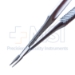 Drew's Needle Holder, Straight, Without Lock, Mid-Screw To Tip Length 15mm, Round Knurled Handle, Overall Length 4-3/4" (121mm) - 11-7-3002