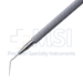 Drysdale Nucleus Manipulator / Capsule Polisher, Flattened Paddle Tip, Large Surface Area, Tear Drop Shape, Round Knurled Handle, Overall Length 4-1/2" (115mm) - 11-4-3520