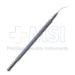 Drysdale Nucleus Manipulator / Capsule Polisher, Flattened Paddle Tip, Large Surface Area, Tear Drop Shape, Round Knurled Handle, Overall Length 4-1/2" (115mm) - 11-4-3520