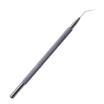 Drysdale Nucleus Manipulator / Capsule Polisher, Flattened Paddle Tip, Large Surface Area, Tear Drop Shape, Round Knurled Handle, Overall Length 4-1/2" (115mm) 592002,11/4/3520,K3-2419