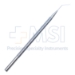 Drysdale Nucleus Manipulator, Flattened Paddle Tip, Tear Drop Shape, Large Surface Area, Round Knurled Handle, Overall Length 4-1/2" (115mm) - 11-4-3529