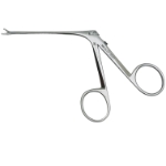 Ear Forceps, 0.9mm Oval Cup Jaw, Straight, Fine Model, Working Length 82mm 