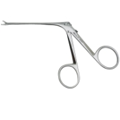 Ear Forceps, 0.9mm Oval Cup Jaw, Straight, Fine Model, Working Length 82mm 