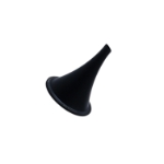 Ear Speculum, Oblique, Angled 20 Degrees, Oval End, Ebony, 4 x 5mm 