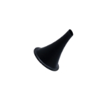 Ear Speculum, Oblique, Angled 20 Degrees, Oval End 6mm x 7mm, Ebony 