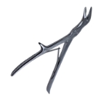 Echlin Rongeur, Double Action, 2mm X 12mm Bite, Curved On Side, Overall Length 9" (230mm) 