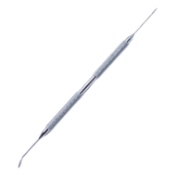 Eippert Femtosecond Spatula, Double Ended, Round Handle, 2mm Angled End, 1mm Straight End 