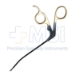Endo-Punch, Scoop, Curved Right 30 Degrees, 3.4mm Shaft Diameter, Insulated, Working Length 5" (128mm), Overall Length 8-1/2" (216mm) - 99-6122SP