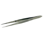 Eye Dressing Forceps, Delicate, Straight, Overall Length 4" (102mm) 