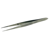 Eye Dressing Forceps, Delicate, Straight, Overall Length 4" (102mm) 