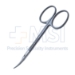 Eye Scissors, Curved, Sharp, Mid-Screw To Tip Length 20mm, Overall Length 3-1/2" (90mm) - 11-5-8321